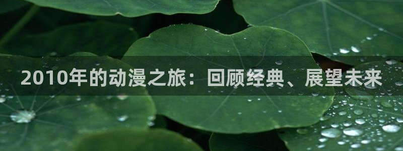在线动画动漫下载歪歪漫画：2010年的动漫之旅：回顾经典、展望未来